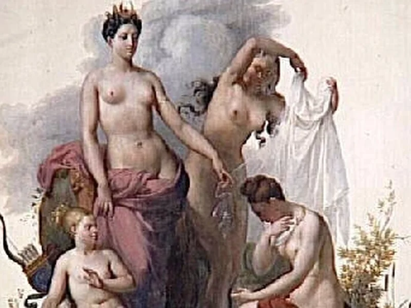 1781-Joseph Blondel - Diana bandisce la ninfa Callisto dalla sua presenza